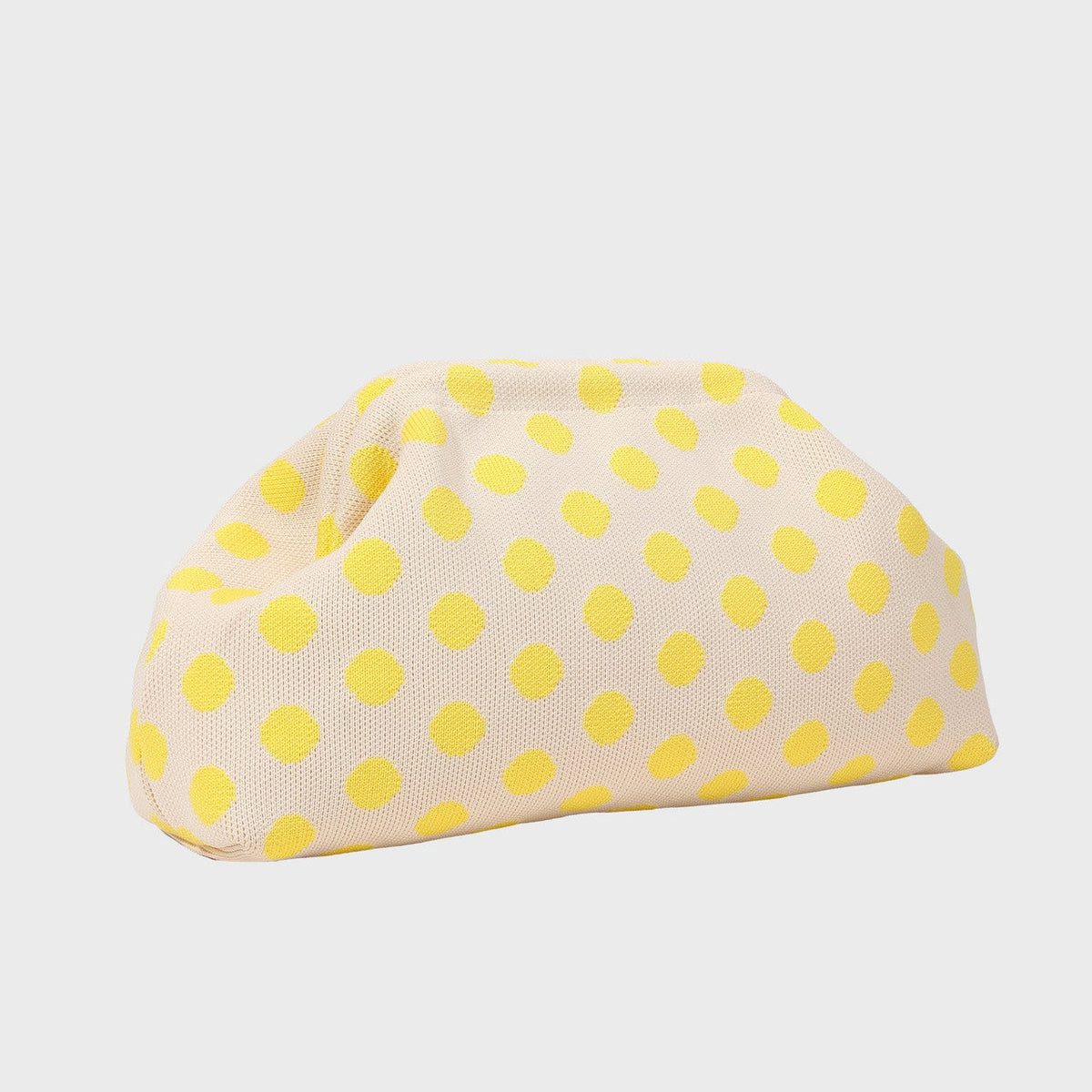 CITY GIRL POUCH POLKADOT - YELLOW