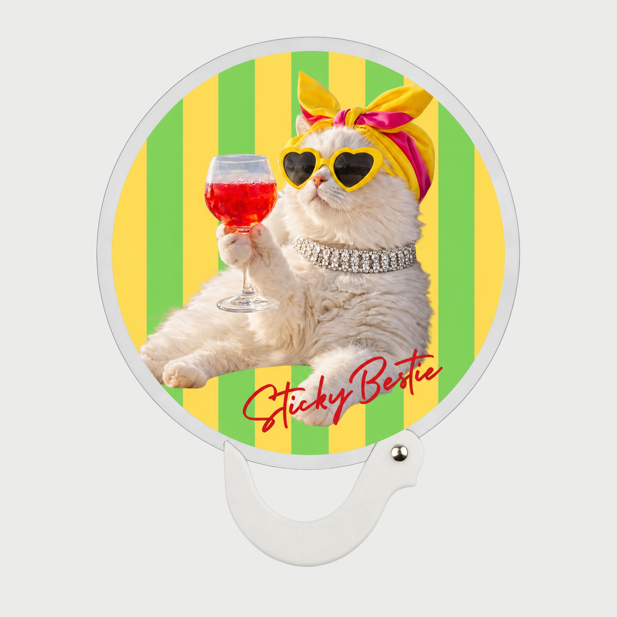 CITY GIRL FAN - RED