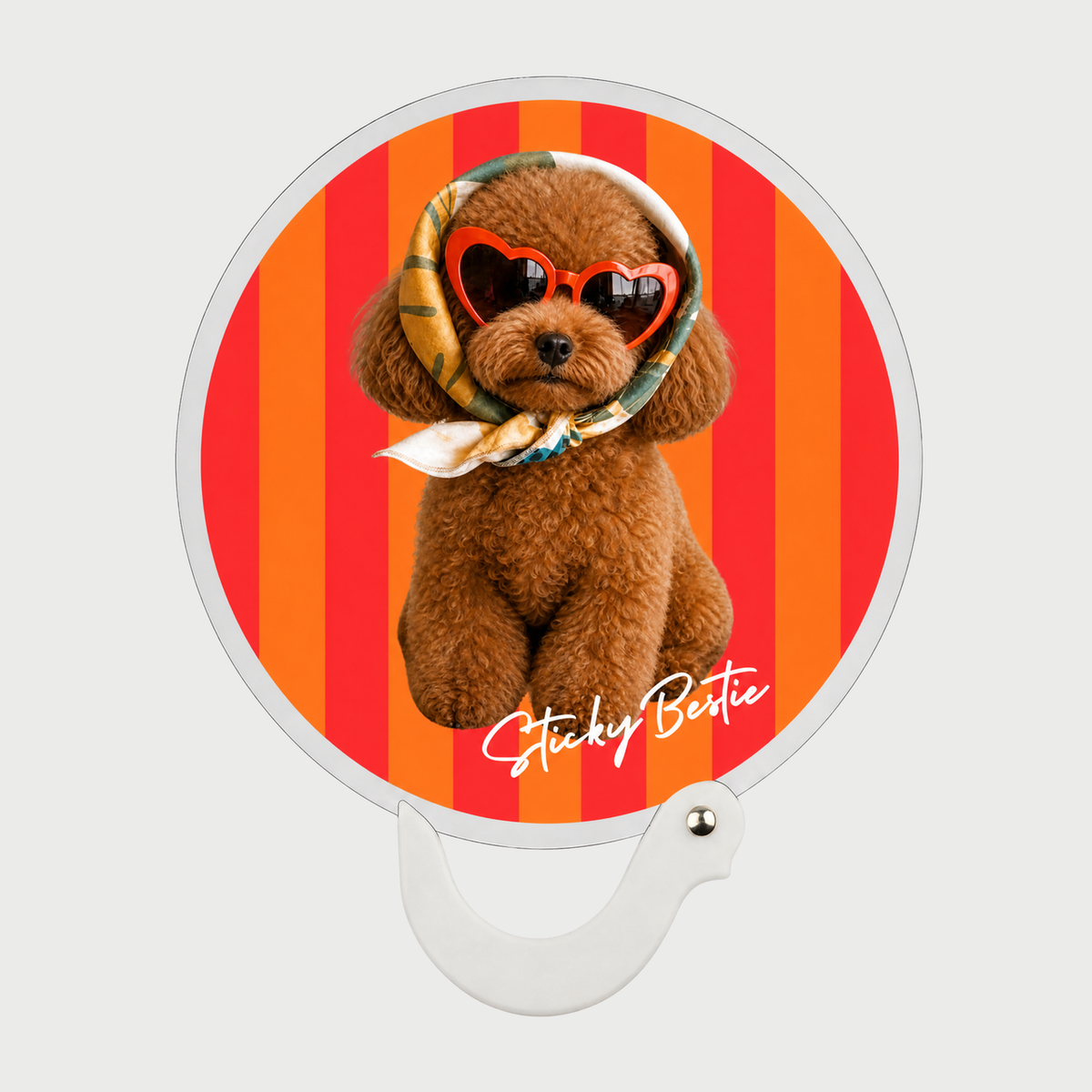 CITY GIRL FAN - RED
