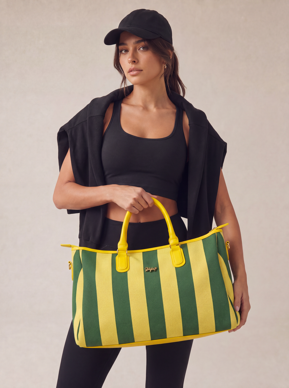 CITY GIRL TRAVEL BAG - YELLOW