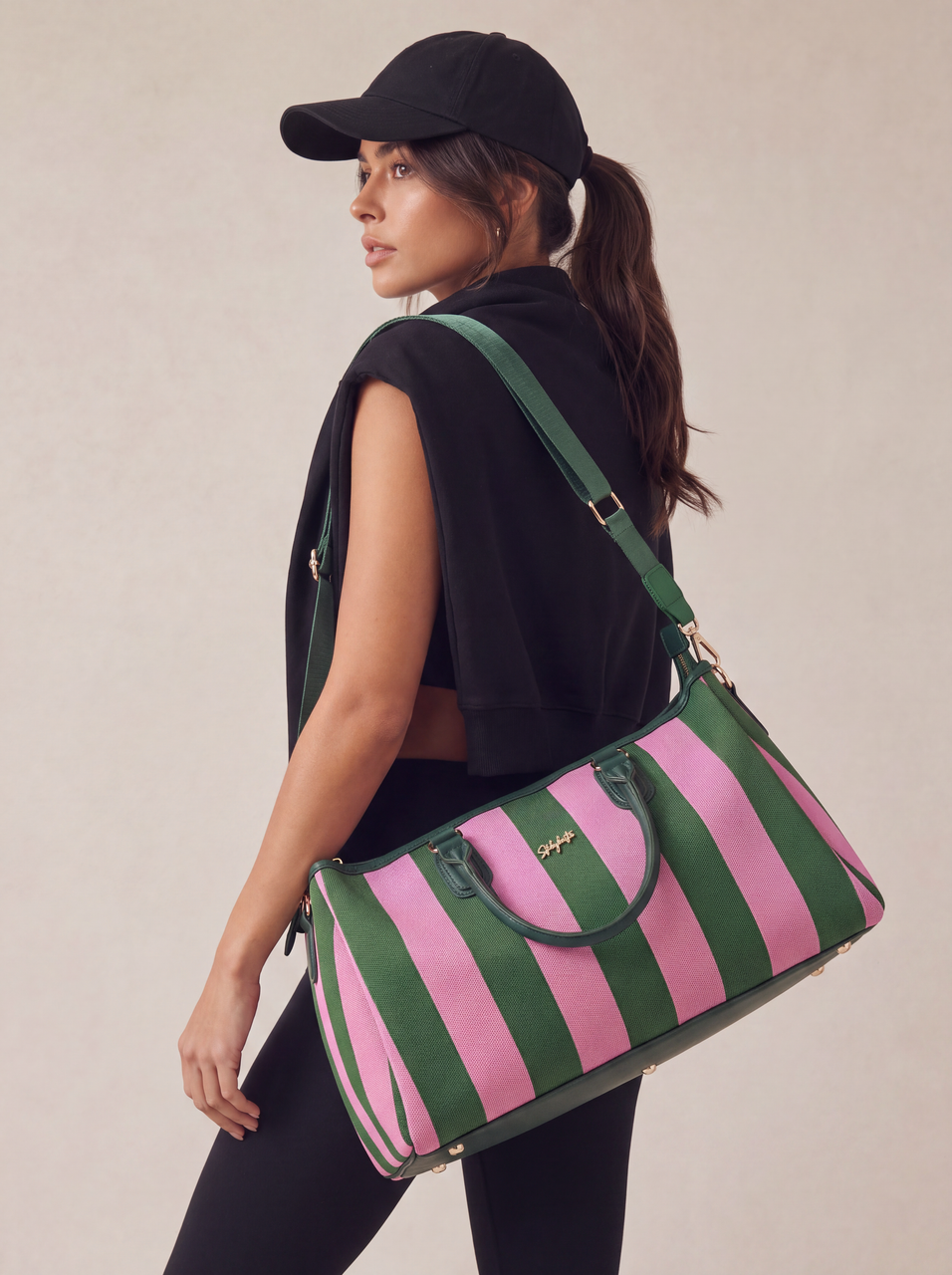 CITY GIRL TRAVEL BAG - LIGHT PINK