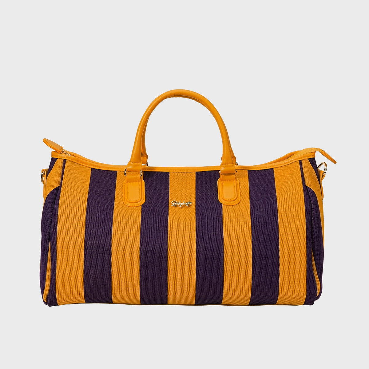 CITY GIRL TRAVEL BAG - AUBERGINE