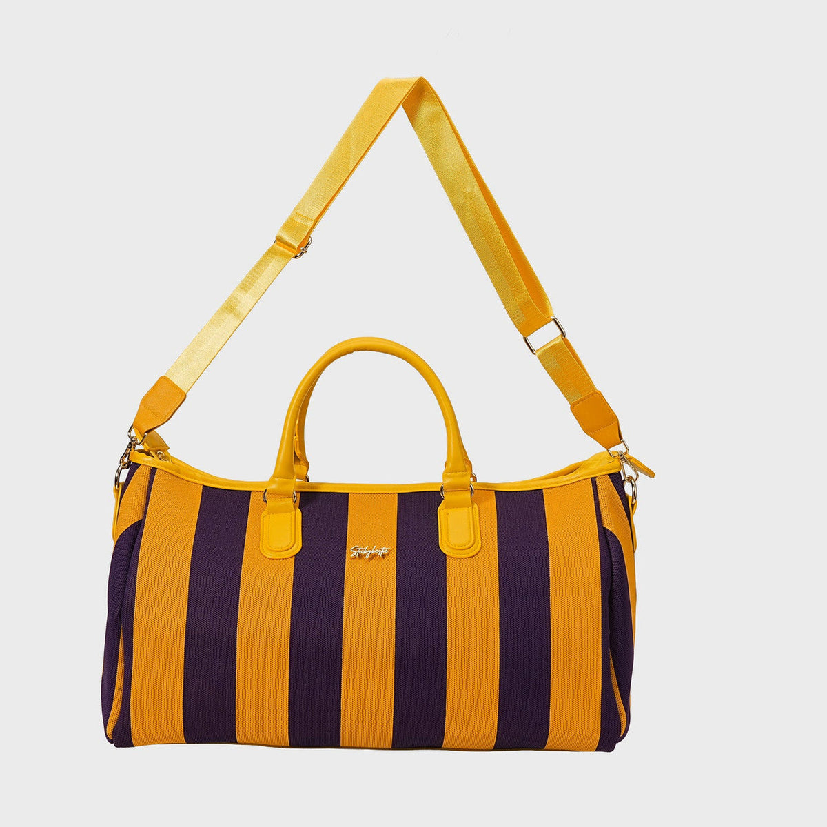 CITY GIRL TRAVEL BAG - AUBERGINE