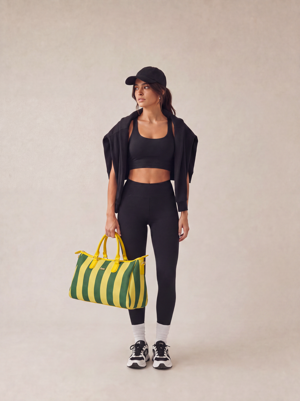CITY GIRL TRAVEL BAG - YELLOW
