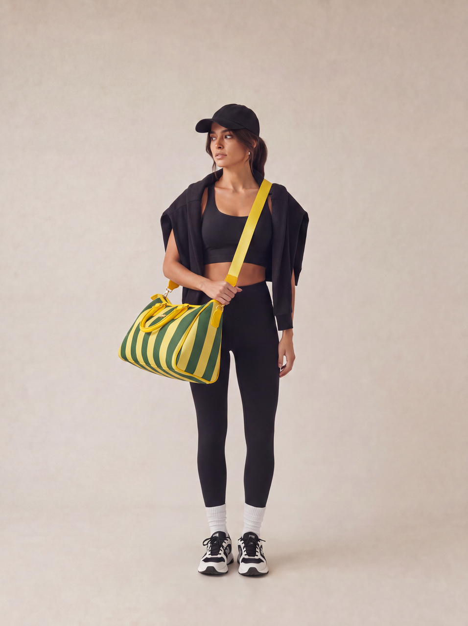 CITY GIRL TRAVEL BAG - YELLOW