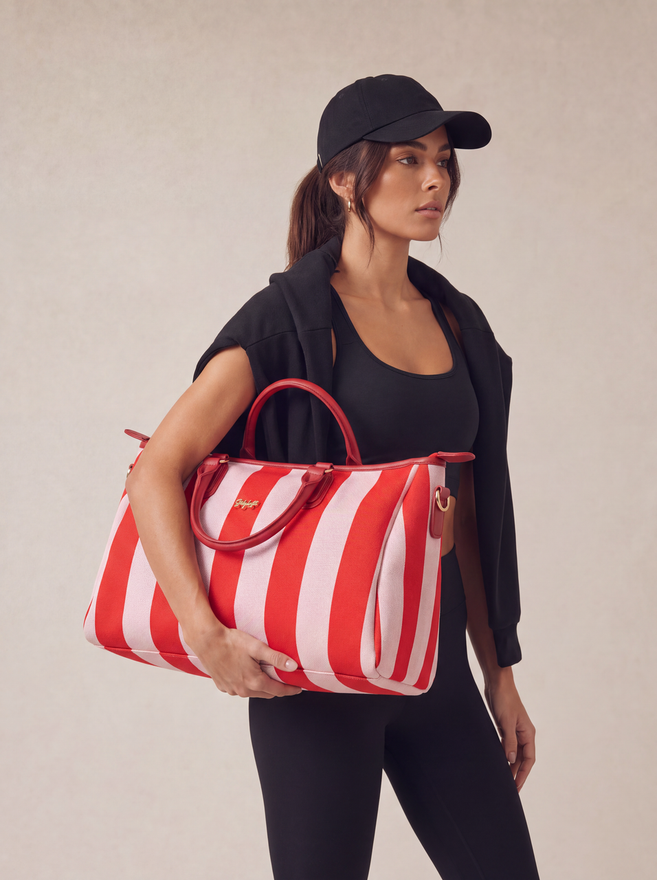 CITY GIRL TRAVEL BAG - SALMON
