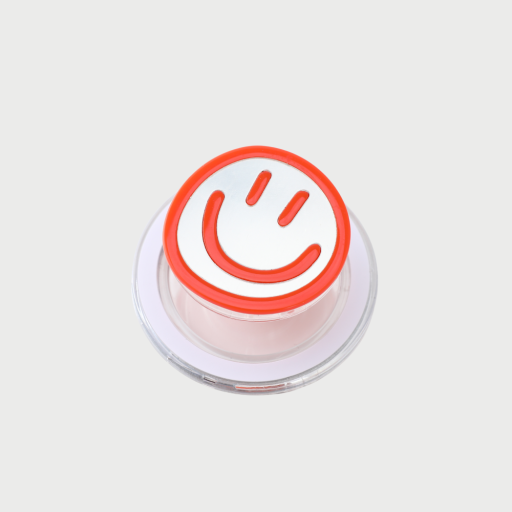 MAGNETIC SMILEY GRIP - ORANGE
