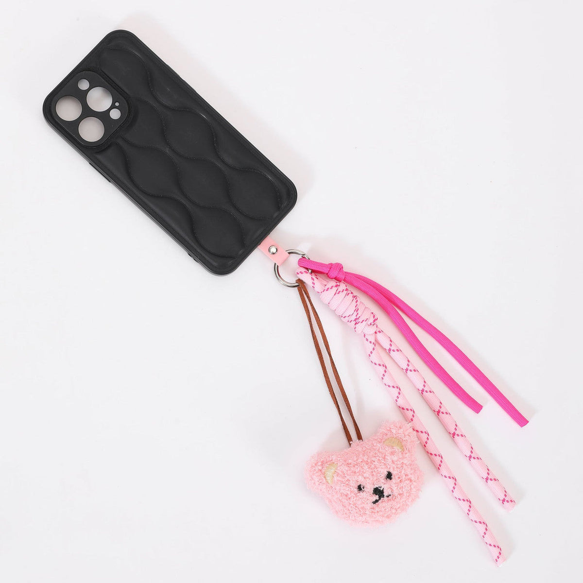 TEDDY PHONECHARM PINK