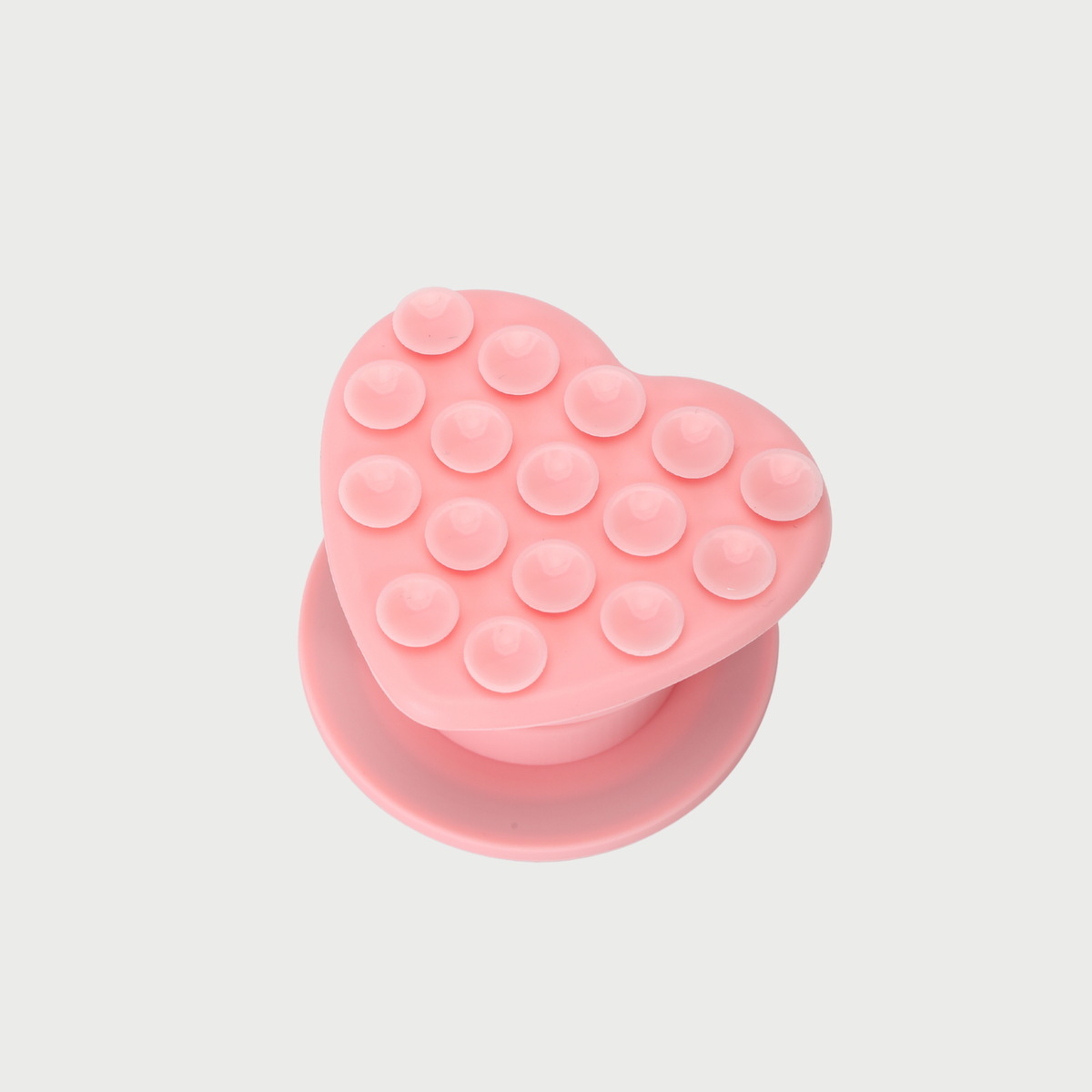 HEART SUCTION GRIP - HOT PINK