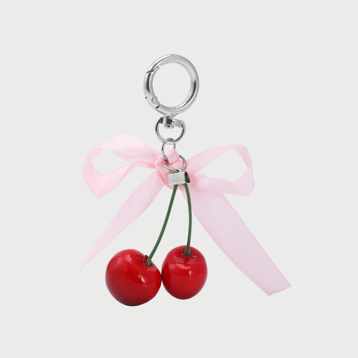 CHERRY BOW CHARM - BLUE