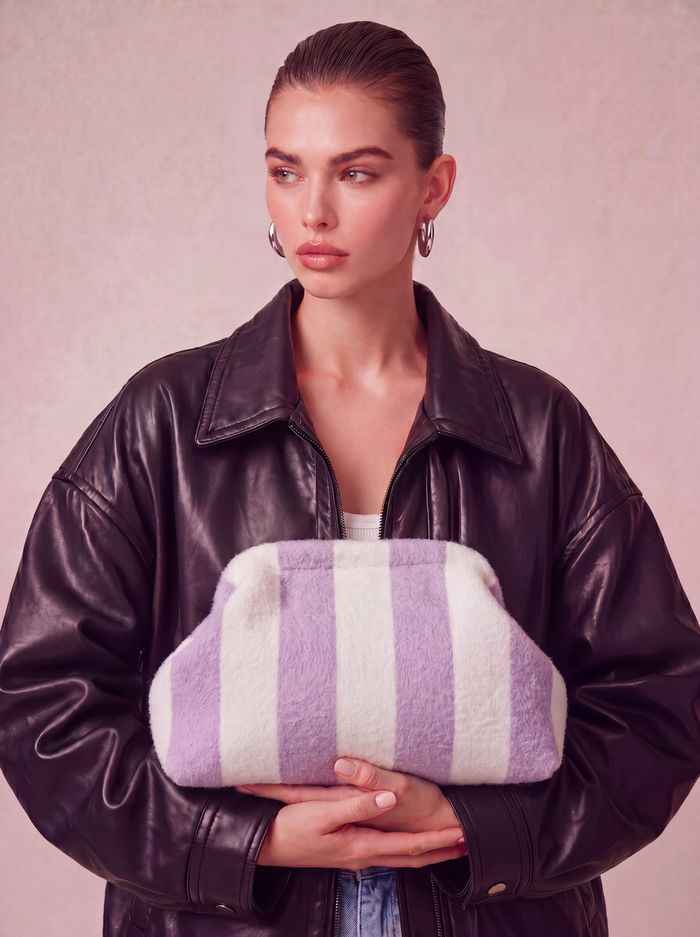 CITY GIRL POUCH CLOTH - LILAC