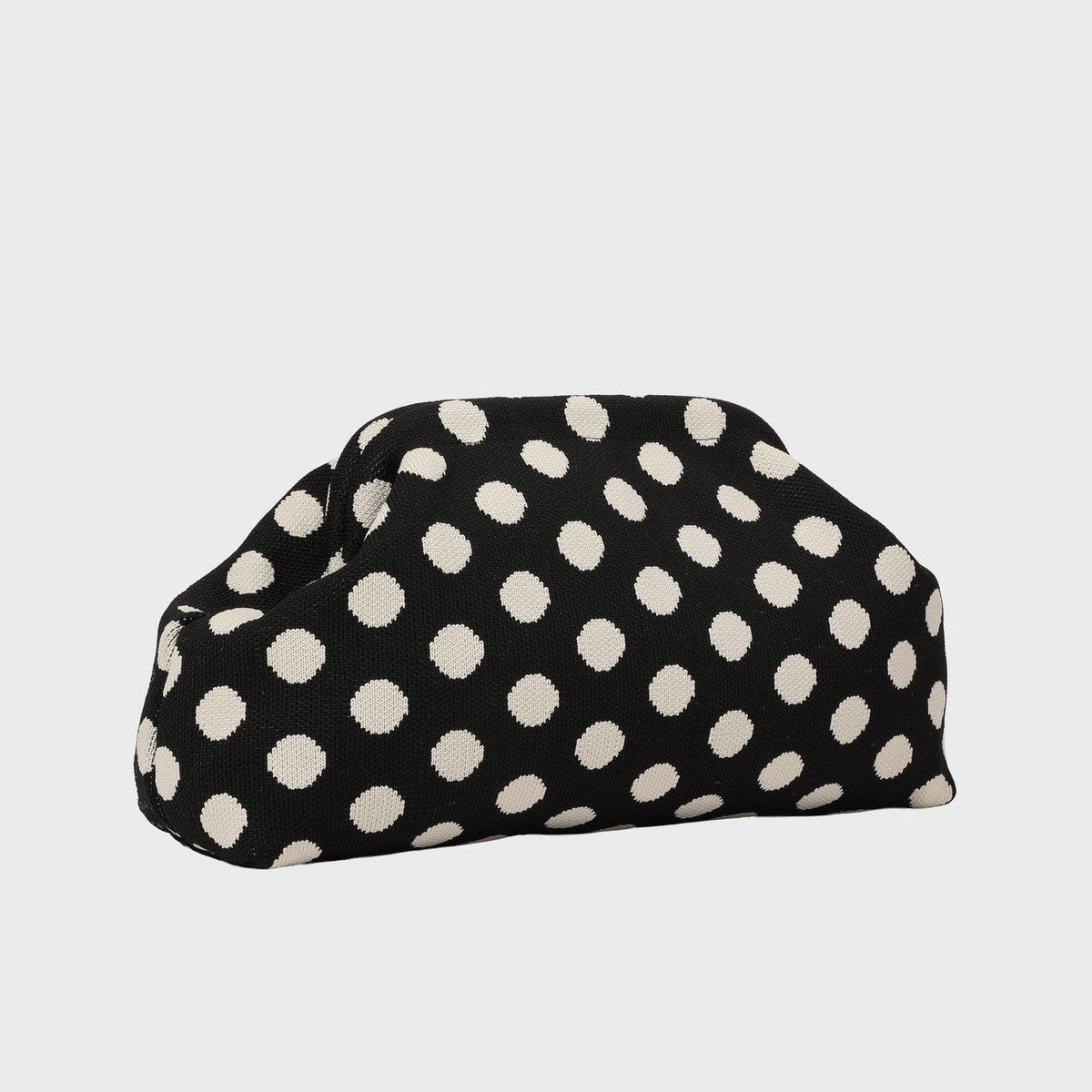 CITY GIRL POUCH POLKADOT - BLACK