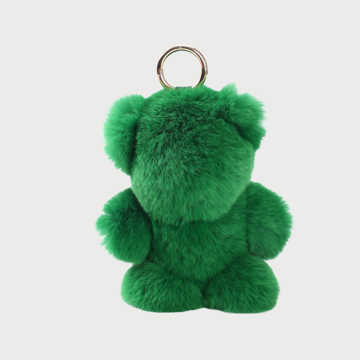 FLUFFY BEAR CHARM - BROWN