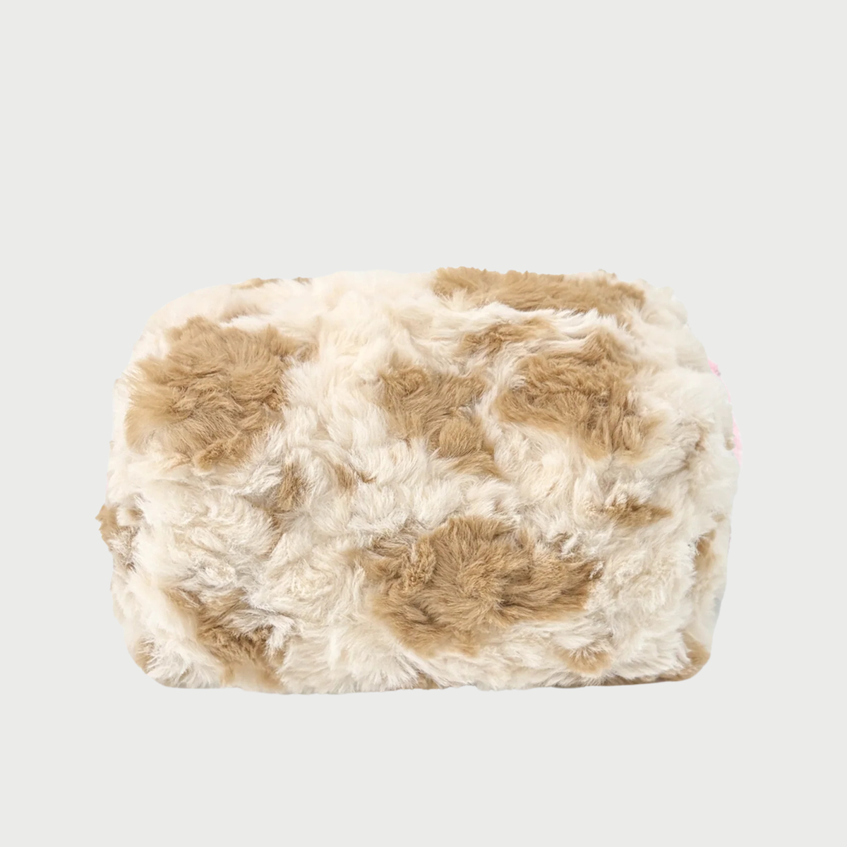 FLUFFY COW POUCH - BROWN
