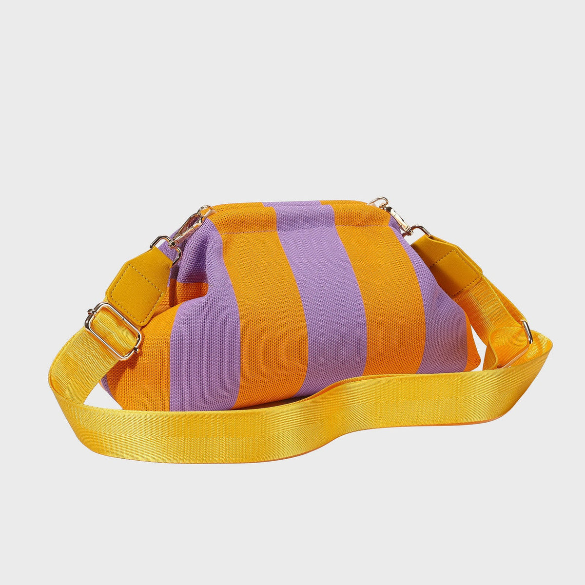 CITY GIRL POUCH + STRAP - YELLOW