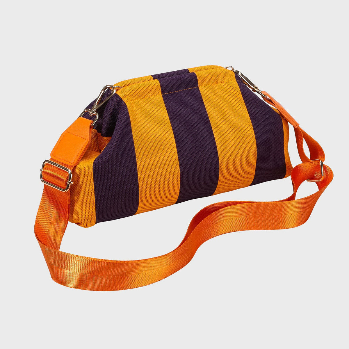 CITY GIRL POUCH + STRAP - ORANGE