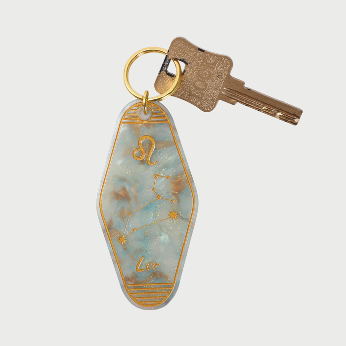 LEO KEYCHAIN - BLUE