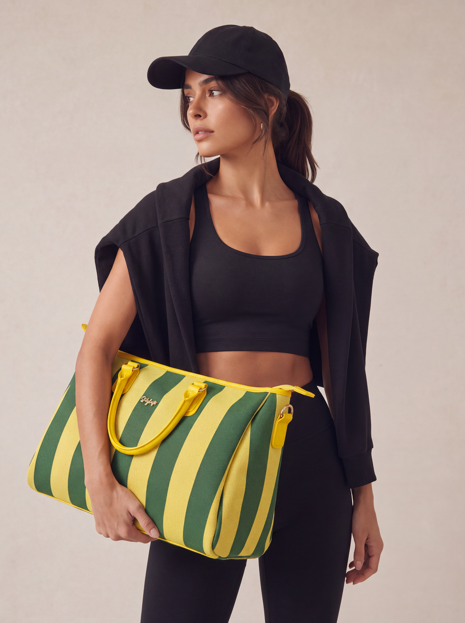 CITY GIRL TRAVEL BAG - YELLOW