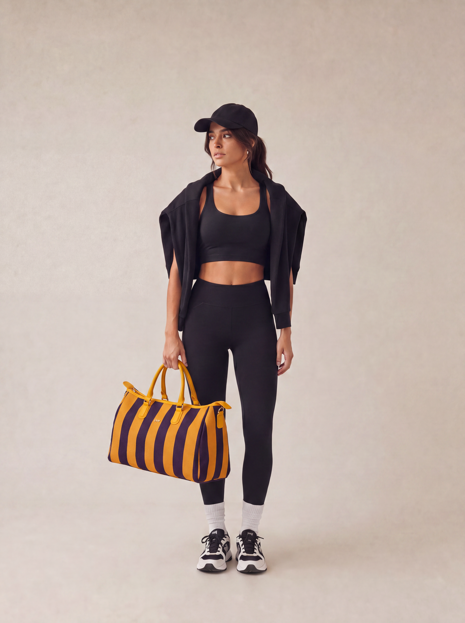 CITY GIRL TRAVEL BAG - AUBERGINE