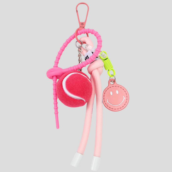 BAG CHARM SET - PINK