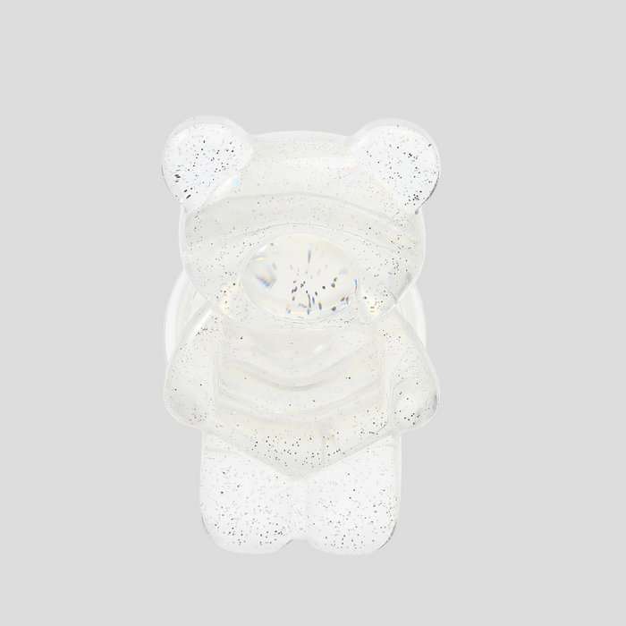 JELLY BEAR PHONEGRIP - TRANSPARANT