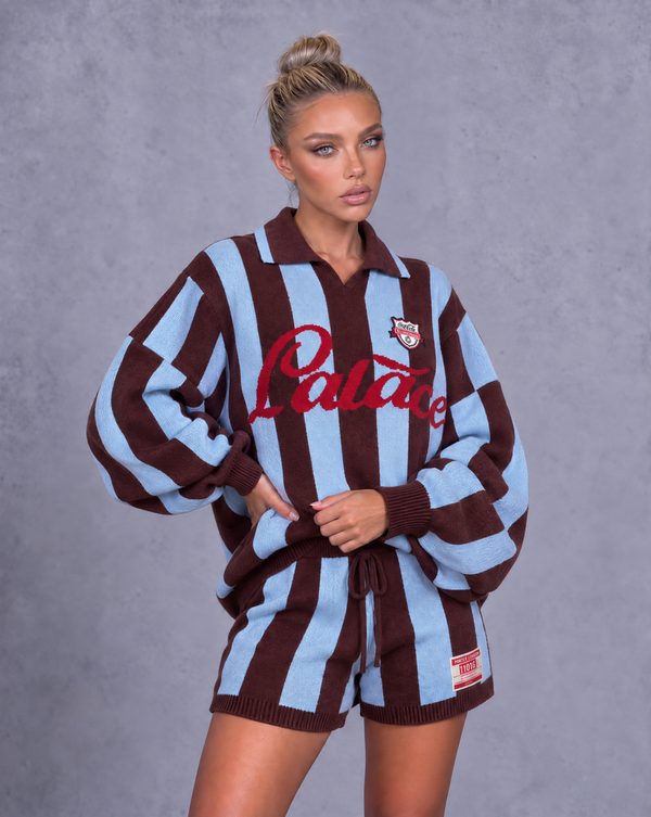 KIKI KNITTED STRIPED SET