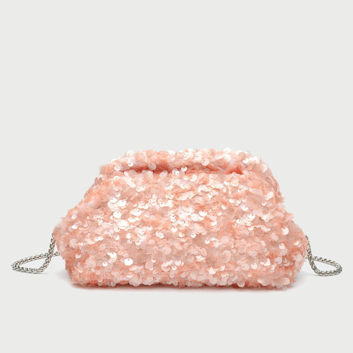 LA VILLE SEQUIN POUCH - PINK
