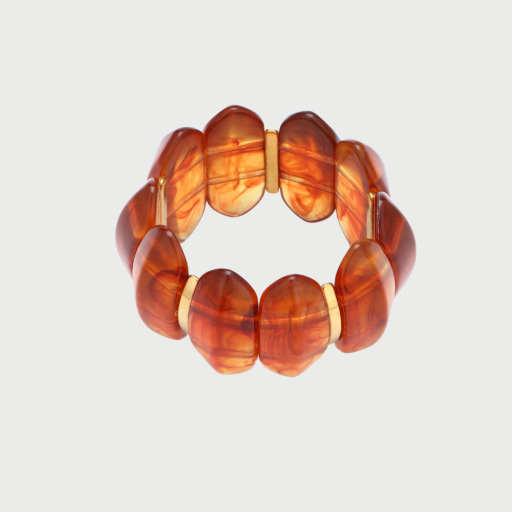 MARBLE BANGLE - BROWN
