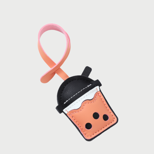 COFFEE CUP CHARM - PEACH