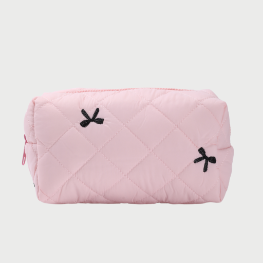 BOW POUCH - PINK