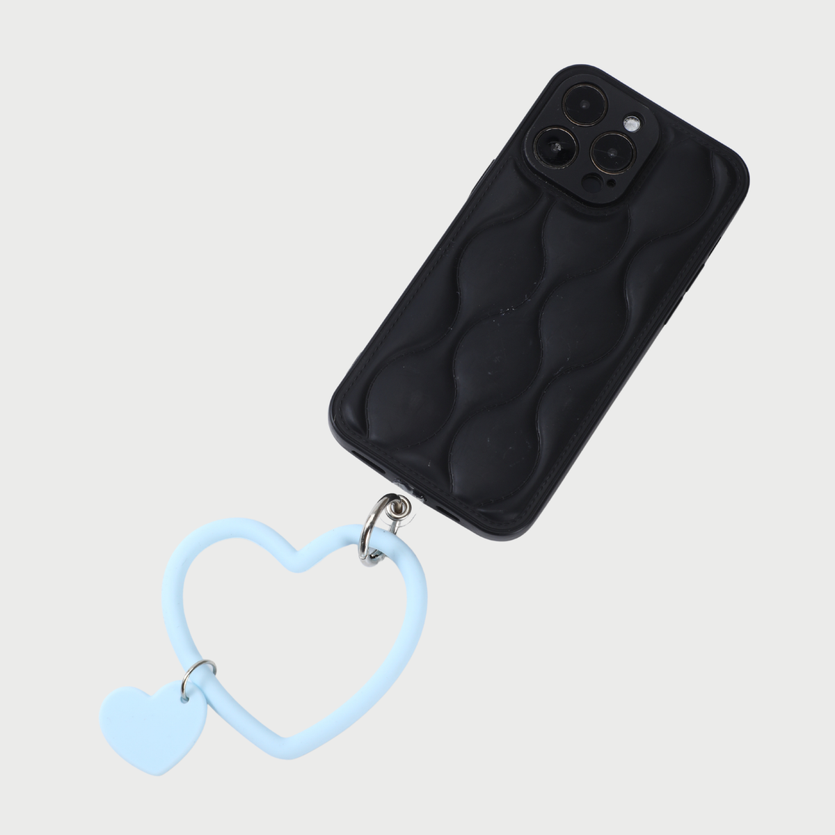 HEART PHONECHARM - WHITE