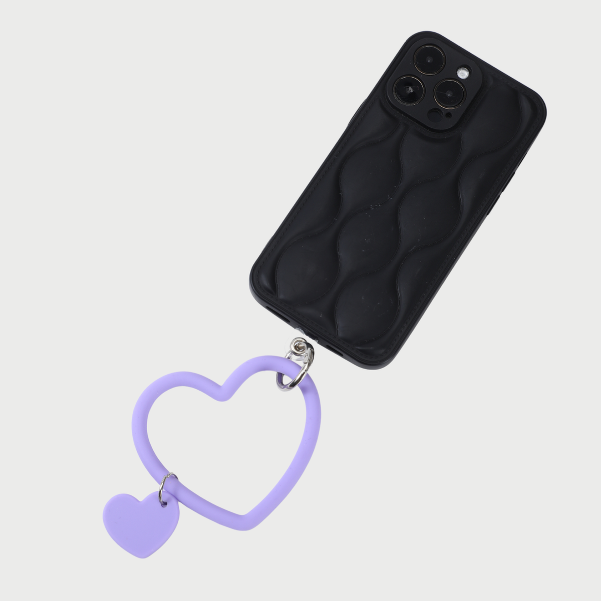 HEART PHONECHARM - YELLOW
