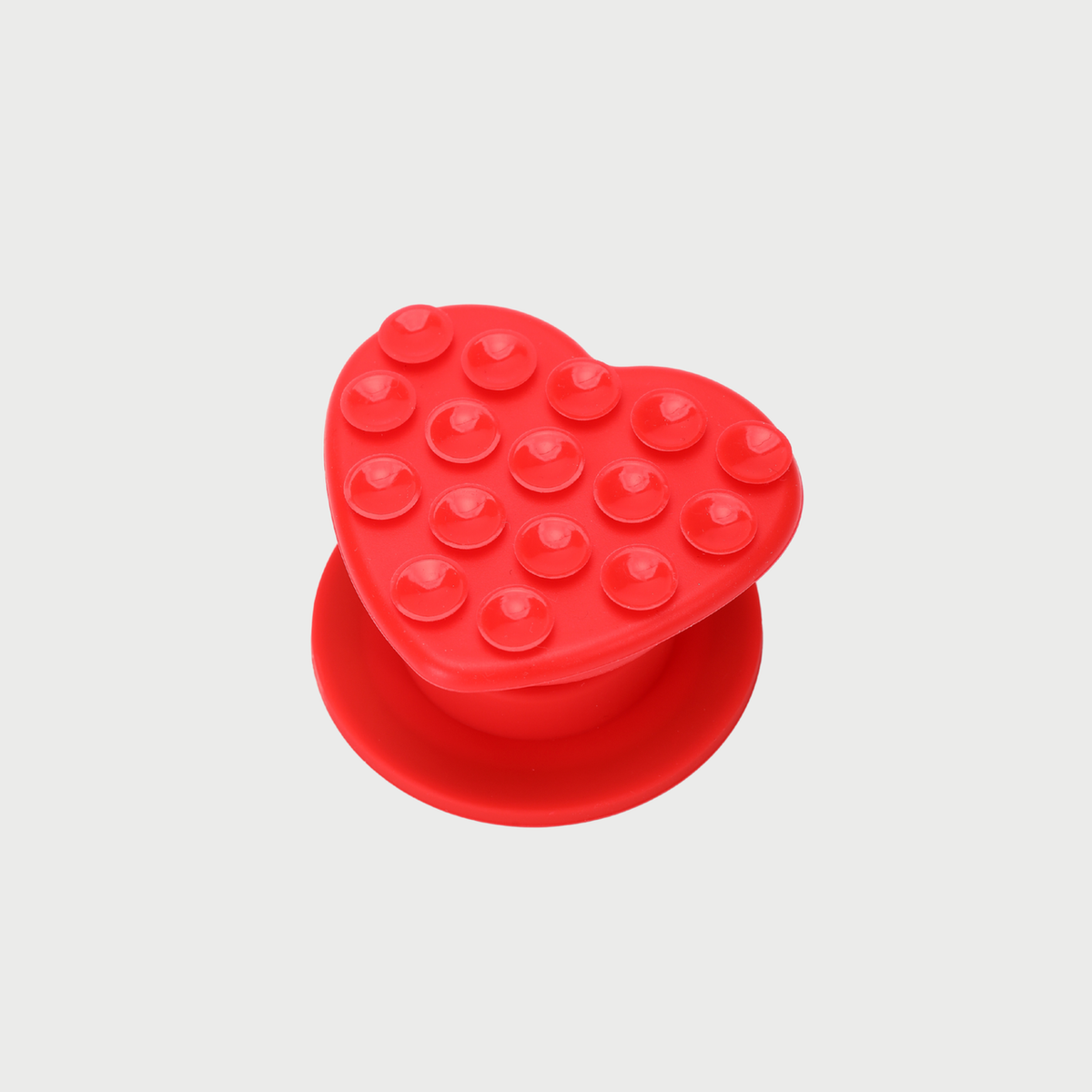HEART SUCTION GRIP - HOT PINK