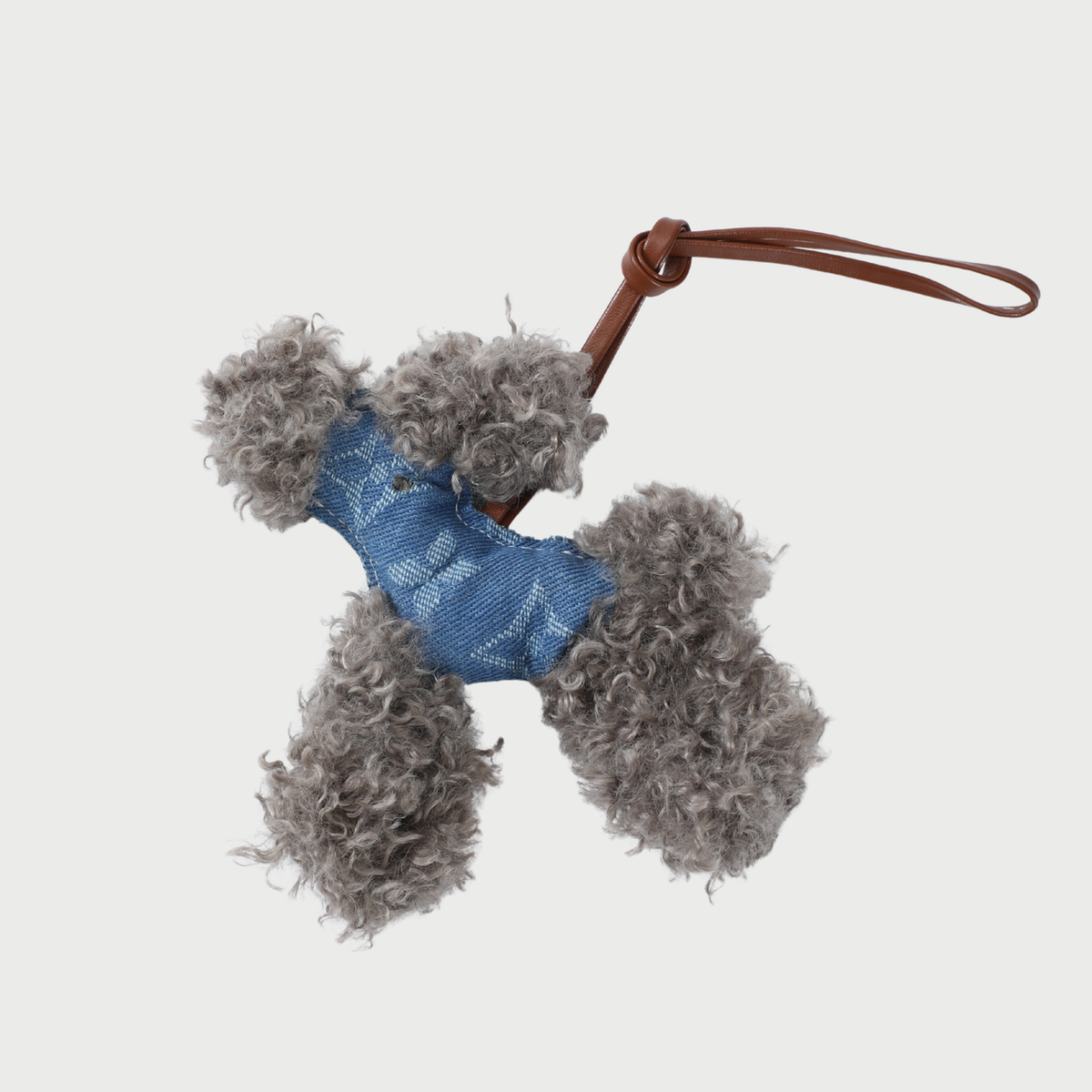 TOY POODLE CHARM - BROWN