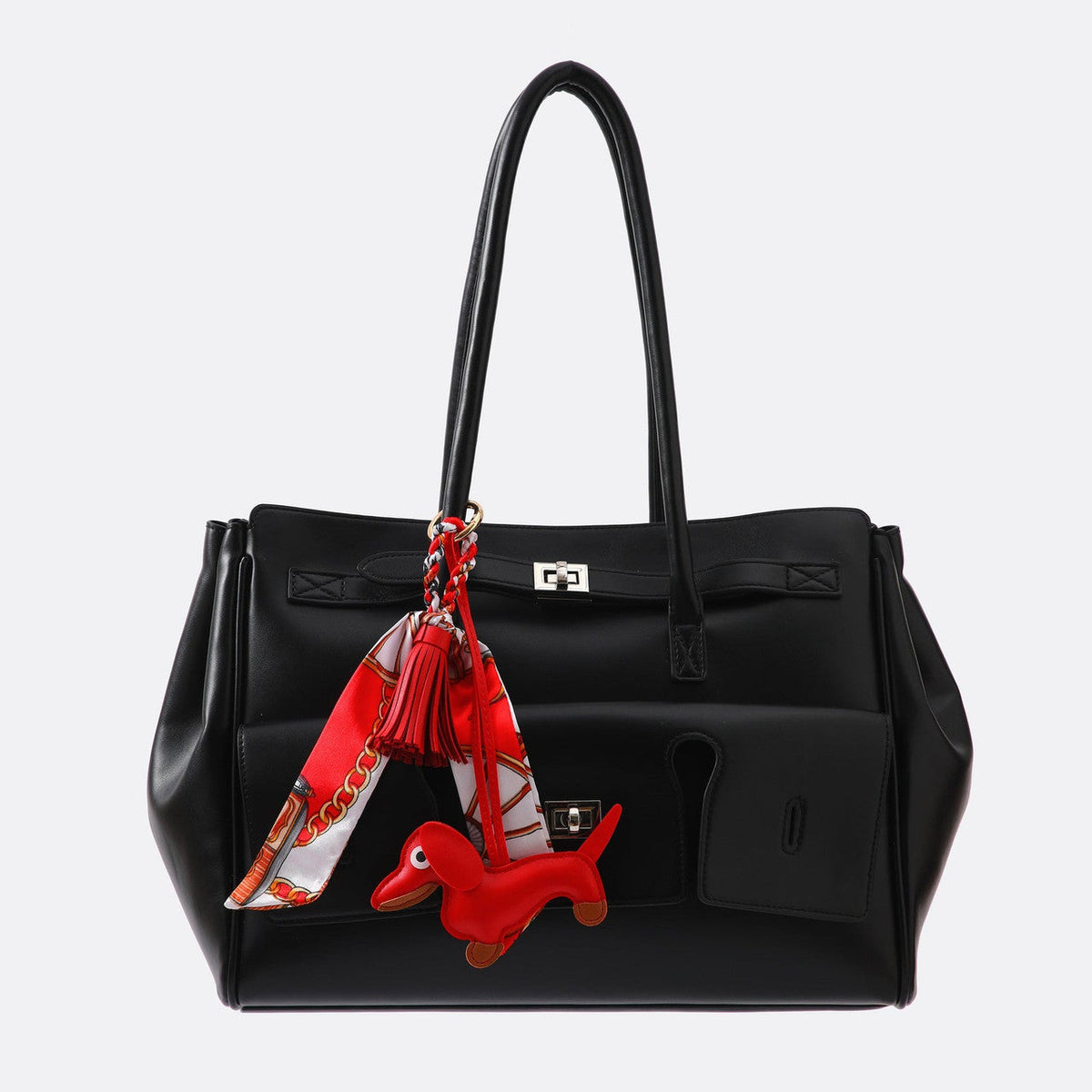 DOG BAG CHARM - RED