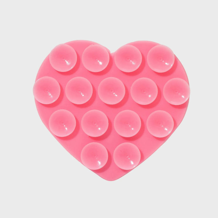 DOUBLE SUCTION HEART - PINK